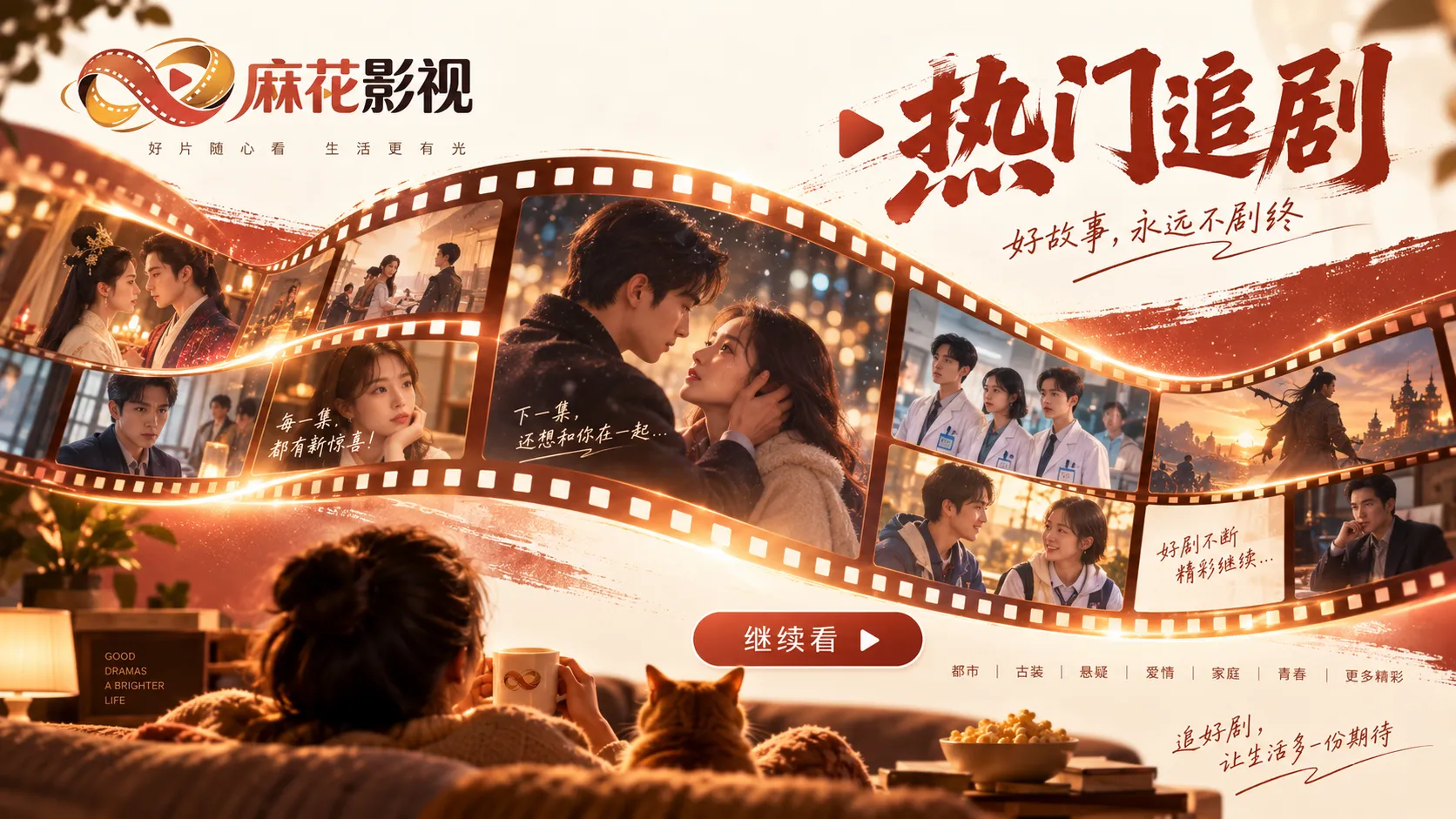 麻花影视追剧与内容发现专题