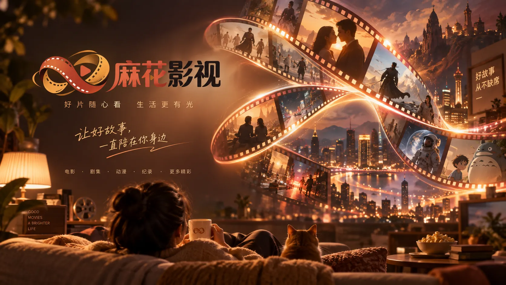 麻花影视首页内容与观看入口主视觉